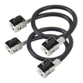 2 PCS Universal D3 HID Xenon Bulb Converter Cable Adapter D3 Adapter HID Socket Plug Adapter Bulb Wire Connector Wire for Ballast Hid, D3