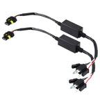 2 PCS DC 12V Universal H4 Bulb Harness Wiring Relay Harness Relay Wiring HID Relay Wiring Harness HID H4 Xenon Light System Relay Harness for Hi/Lo HID, DC 12V