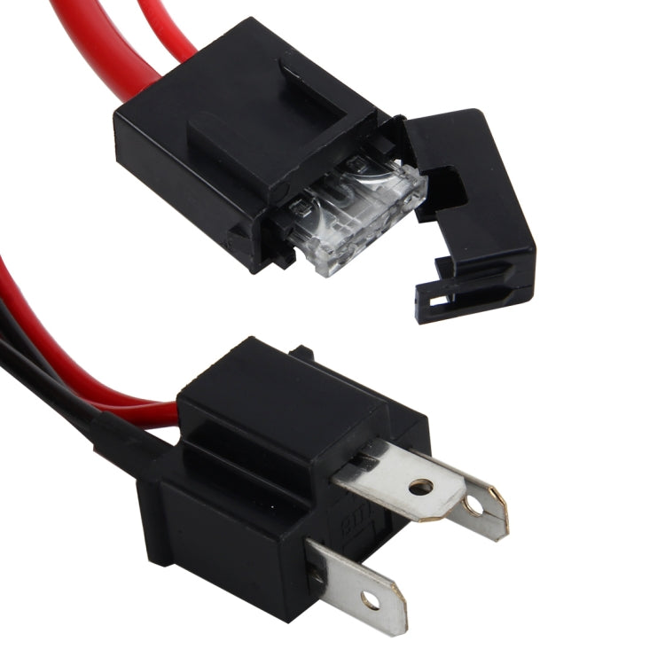 DC 12V 40A H4 Bulb Strengthen Line Group HID Xenon Controller Cable Relay Wiring, H4