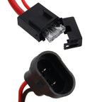 DC 12V 40A H11 Bulb Strengthen Line Group HID Xenon Controller Cable Relay Wiring, H11