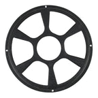12 inch Universal Car Horn Cover Black Round Horn Cover Horn Round Cover, Size: 12 inch