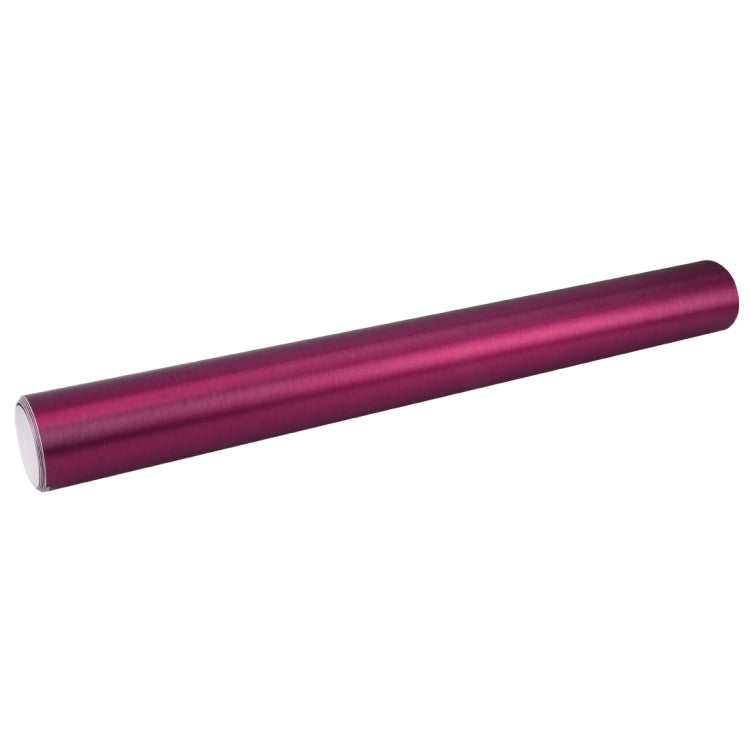 1.52 * 0.5m Waterproof PVC Wire Drawing Brushed Chrome Vinyl Wrap Car Sticker Automobile Ice Film Stickers Car Styling Matte Brushed Car Wrap Vinyl Film, CMS3354, CMS3354D, CMS3354E, CMS3354G, CMS3354J, CMS3354M, CMS3354R, CMS3354S, CMS3354TB, CMS3354TT