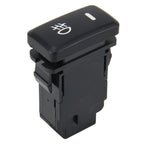 Car Fog Light Lamp Indicator 5 PIN On and Off Button Switch Control Auto Car Fog Light 5 Pin Switch On-Off Button Switch for Toyota, Large Size: 6*2.8*1.7cm, Without Cable
