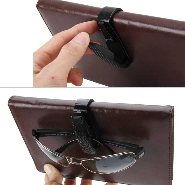 3R-2138 Vehicle Mounted Glasses Clip Car Sunglass Eyeglass Holder Glasses Sunglasses Holder Glasses Holder, Glasses Holder