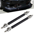 2 PCS Car Modification Large Surrounded By The Rod Telescopic Lever Front and Rear Bars Fixed Front Lip Back Shovel Adjustable Small Rod, Length: 15cm, Length: 15cm