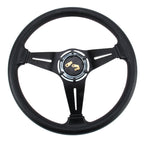 35cm PU Racing Sport Hand Wheel Car Modified Steering Wheel