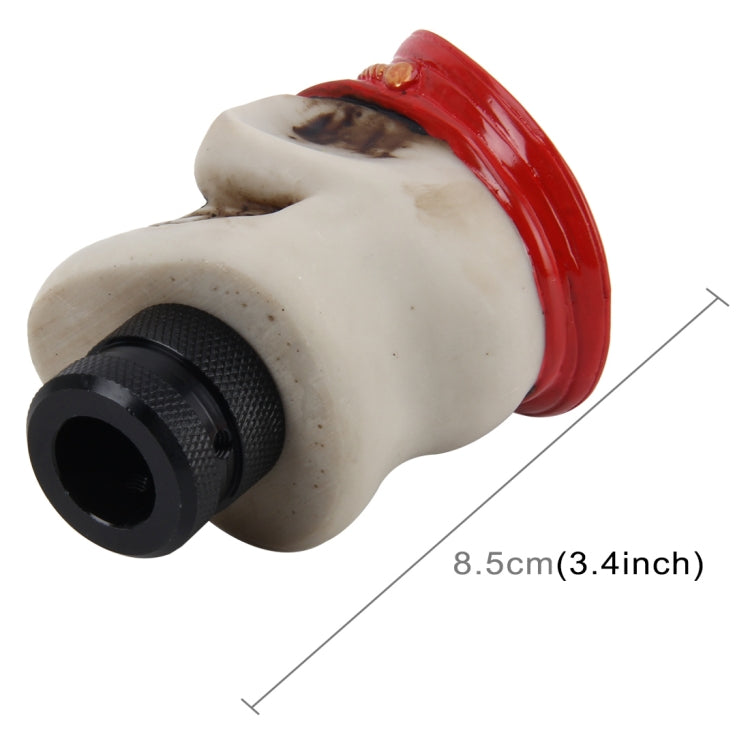 Universal Skull Car Gear Shift Knob Modified Car Gear Shift Knob Auto Transmission Shift Lever Knob Resin Gear Knobs, Skull Head Shape 7, Skull Head Shape 6, Skull Head Shape 10, Skull Head Shape 9, Skull Head Shape 8