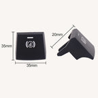 Auto Parking Switch Cover Replacement Handbrake P Key Button for BMW 5 / 6 Series 2014/07-2017/05, For BMW 5 / 6 Series 2015-2018