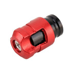 4 PCS Valve Shape Gas Cap Mouthpiece Cover Tire Cap Car Tire Valve Caps