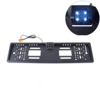 JX-9488 720×540 Effective Pixel NTSC 60HZ CMOS II Universal Waterproof Car Rear View Backup Camera With 2W 80LM 5000K White Light 4LED Lamp, DC 12V, Wire Length: 4m, with LED