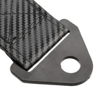 Car Universal Tow Strap Screw Hole Carbon Fiber Towing Rope, Screw Hole