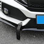 Car Universal Tow Strap Screw Hole Carbon Fiber Towing Rope, Screw Hole