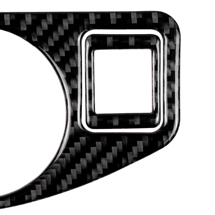 Car Carbon Fiber Headlight Switch Panel Decorative Sticker for Volkswagen Golf 7 2013-2017, Left Drive, Headlight Switch Panel