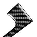 Car Carbon Fiber Gear Position Panel Frame Decorative Sticker for Volkswagen Golf 7 2013-2017, with Hole and Start and Stop, Left Drive, Gear Position Panel