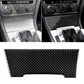 Car Carbon Fiber Cigarette Lighter Decorative Sticker for Volkswagen Golf 7 2013-2017, Cigarette Lighter