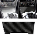 Car Carbon Fiber Cigarette Lighter Decorative Sticker for Volkswagen Golf 7 2013-2017, Cigarette Lighter