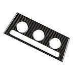 Car Carbon Fiber Air Conditioning Rotary Button Decorative Sticker for Volkswagen Golf 7 2013-2017, Air Conditioning Rotary Button