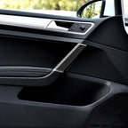 Car Carbon Fiber Door Handle Decorative Sticker for Volkswagen Golf 7 2013-2017, Door Handle