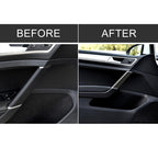Car Carbon Fiber Door Handle Decorative Sticker for Volkswagen Golf 7 2013-2017, Door Handle