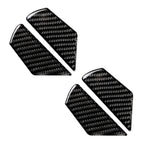 Car Carbon Fiber Door Inner Handle Wrist Panel Decorative Sticker for Volkswagen Golf 7 2013-2017, Door Inner Handle Wrist