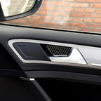 Car Carbon Fiber Door Inner Handle Wrist Panel Decorative Sticker for Volkswagen Golf 7 2013-2017, Door Inner Handle Wrist