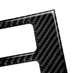 Car Carbon Fiber Water Cup Panel Decorative Sticker for Volkswagen Golf 7 2013-2017, Left Drive, Water Cup Panel
