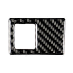 Car Carbon Fiber Emergency Light Frame Decorative Sticker for Volkswagen Golf 7 2013-2017, Left Drive, Emergency Light Frame