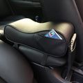 Universal Car PU Leather and Memory Foam Wrapped Armrest Box Car Armrest Box Mat with Phone Holder Storage Bag & Card Slot, with Card Slot (Black), with Card Slot (Black Red), with Card Slot (Beige), with Card Slot (Brown)