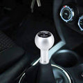 Universal Vehicle Car Bat Pattern Shifter Cover Manual Automatic Aluminum Gear Shift Knob(Silver), Size: 5*9cm, Bat Pattern Shifter Cover