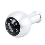 Universal Vehicle Car Bat Pattern Shifter Cover Manual Automatic Aluminum Gear Shift Knob(Silver), Size: 5*9cm, Bat Pattern Shifter Cover