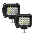 4 inch 18W 1800LM 4 Row LED Strip Light Working Refit Off-road Vehicle Lamp Roof Strip Light, 4 inch 72W