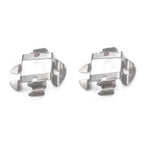 1 Pair H7 Xenon HID Headlight Bulb Base Retainer Holder Adapter for Audi A6 / Ford Flying / Outlander / BMW 760 / BMW Brilliance / Mercedes-Benz R350 / Europa, TK-026