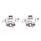 1 Pair H7 Xenon HID Headlight Bulb Base Retainer Holder Adapter for The New Sagitar/Malteng/Volvo/Audi A3/Explorer/Old Hacker/Benz C218/C18, TK-033
