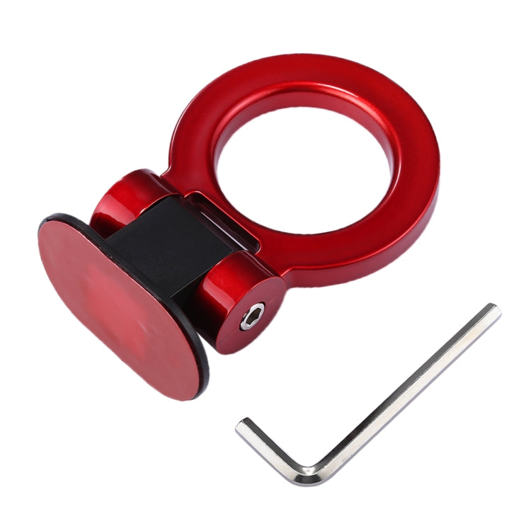 Car Truck Bumper Round Tow Hook Ring Adhesive Decal Sticker Exterior Decoration
