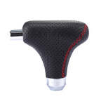 Universal Vehicle Car Black Leather Shifter Cover Manual Automatic Gear Shift Knob, Black Leather Shifter Cover