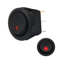 20 Amp 12 Volt Triple Plugs LED ON OFF Rocker Power Switch