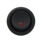 20 Amp 12 Volt Triple Plugs LED ON OFF Rocker Power Switch