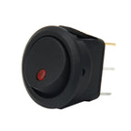20 Amp 12 Volt Triple Plugs LED ON OFF Rocker Power Switch
