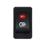 30 Amp 12 Volt Four Plugs LED ON OFF Car Fog Light Switch