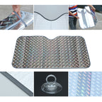 Sun Shade Hatchback Car Windshield Visor Cover Block Front Window Sunshade UV Protect, Size: 130 x 70cm, 130*70cm