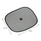 2 PCS Car Net Yarn Sunscreen Insulation Window Sunshade Cover, Size: 44*36cm, Size: 44*36cm