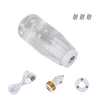 Universal Car Truck Transparent Bubble Colors LED Light Shift Knob Gear Lever Shifter, Length: 10cm, 10cm