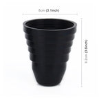 2 PCS Universal Headlight Soft Rubber Dust Cover, Suitable for 50-70cm Inner Diameter, For 50-70cm Inner Diameter