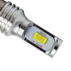 P15D/H6M 1000LM 72W 6000K White Light 2-LED 3570 Bulbs Motorcycle Headlights, DC 12-24V, P15D/H6M