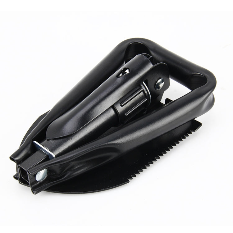 Car Multi-function Emergency Vehicle Metal Steel Ice Snow Mud Sand Shovel Folding Shovel Car High-strength Snow Shovel Ice Scraper, Steel Ice Shovel