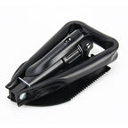 Car Multi-function Emergency Vehicle Metal Steel Ice Snow Mud Sand Shovel Folding Shovel Car High-strength Snow Shovel Ice Scraper, Steel Ice Shovel