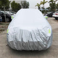 Outdoor Universal Anti-Dust Sunproof SUV Car Cover with Warning Strips, 207inch (XXL)