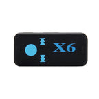 HQX6 Car Bluetooth V4.1 Audio Music Player Receiver Adapter, Support Wireless Hands-free & TF Card & USB Charge, HQX6