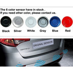 PZ-303-W Car Parking Reversing Buzzer and LED Monitor Parking Alarm Assistance System with 4 Rear Radar, with 4 Rear Radar