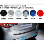 PZ-306-W Car Parking Reversing Buzzer 4.3inch LCD Screen Reverse Parking Sensors Automatic Wireless Parking Wireless Alarm Assistance System with 4 Rear Radar, With 4 Rear Radar
